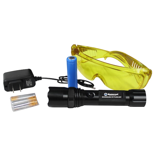 Mastercool Rechargeable UV Flashlight ME53518-UV - main